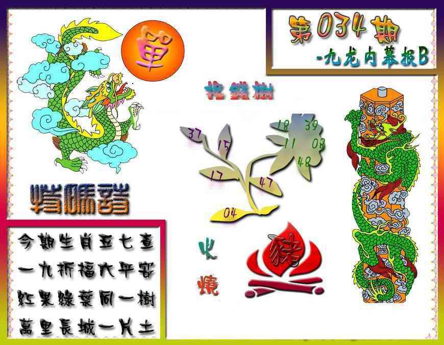 034期九龙内幕特肖图a[图]