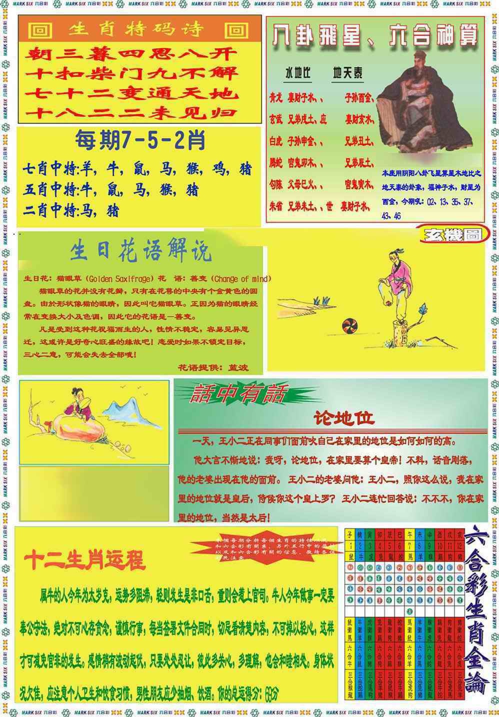 034期马经B(新图推荐)[图]